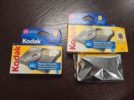 Lot 2x Kodak KODAK HQ Compact 35mm Single Use Film Cameras Expired 02/20... - $18.46