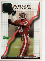 San Francisco 49ers Jerry Rice Topps 1994 Football card VF/NM condition  - £5.30 GBP