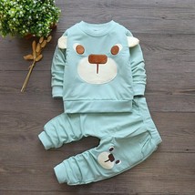 Baby Boys Girls Clothes 2pcs Outfit Pullover top+Pants Infant Kids Clothing - £10.23 GBP