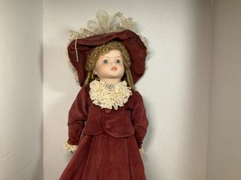 SFBJ 247 Paris Vintage Bisque Doll 21&quot; Mohair Wig Glass Eyes All Original - £143.08 GBP