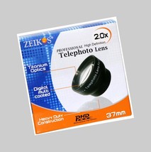 Tele Telephoto Lens for Sony HVR-A1, HDR-XR520 HDR-XR520E HDR-XR520V HDR... - £14.11 GBP