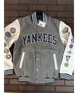 Veste Varsity World Series G-III 27X Des New York Yankees En Similicuir - $2,621.20 MXN