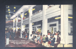 1951 Swimmers Old Clubhouse Derby Lane Greyhound Track Postcard St Petersburg FL - £7.56 GBP