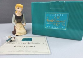 WDCC Disney Classics Figurine Wistful Dreamer Cinderella + COA + Pin.  MINT MIB - £79.63 GBP