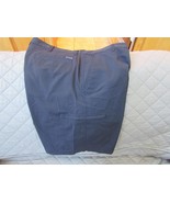 Chaps Golf Men&#39;s Navy Blue Shorts Size 40 Flat Waistband &amp; Pockets Cargo - $9.85