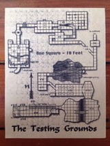 Vintage 90s Fan Made Dungeons Dragons D&amp;D The Testing Grounds Fantasy RP... - $79.99