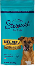 Stewart Chicken Liver Freeze-Dried Dog Training Treats - Wholesome, Gluten-Free, - £47.03 GBP+