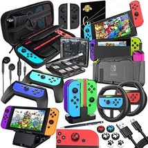 DBundle Compatible with Nintendo Switch Kit with Ca... - £67.81 GBP
