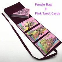 1 Deck Plastic Tarot Cards With Storage Bag Rider Waite Oracle Cards Divination  - £92.77 GBP