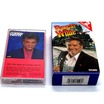 Country Cassette Tapes Conway Twitty and Boxcar Willie Box Set - £7.63 GBP