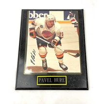 Pavel Bure Signed Plaque Vancouver Canucks NHL All-Star Hockey Player Photo - $2,506.20 MXN