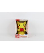 NOS Vintage Nintendo Pokemon Tomy Pikachu Apple Bell Plush Toy Japan Exc... - £75.64 GBP