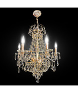 Gold Crystal Chandelier Italy design 11- light Pendant Light Fixture - $460.00