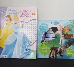 Disney&#39;s Frozen Fever with Party Invitations and Disneys Princess Activity Book - £3.42 GBP