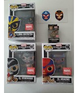 Funko Pop! Lucha Libre Marvel Collector Corps Box, includes 3 Pops, pop ... - $23.75