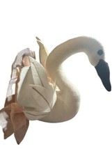 Pillowfort Swan Head Wall Decor Pink Tulle Skirt Tutu Hanging Plush Target - £16.57 GBP