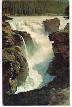 Jasper Park Alberta Postcard Athabasca Falls - £1.71 GBP