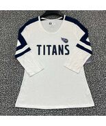 Tennessee Titans Shirt Women Medium White Fanatics Long Sleeve Crew Neck... - €19,60 EUR