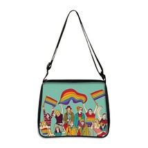 Pride   Bag Love Is Love Women Handbag Love Wins Lesbian Gays Crossbody Bags Gir - £90.01 GBP