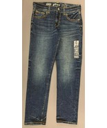 NWT Gymboree Girlfriend Adjustable Waist Girls Size 8 Denim Jeans C81039 - £14.13 GBP