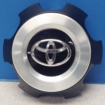 ONE 2017-2021 Toyota 4Runner TRD # 75154B 17&quot; Alloy Wheel Black Center C... - £31.38 GBP