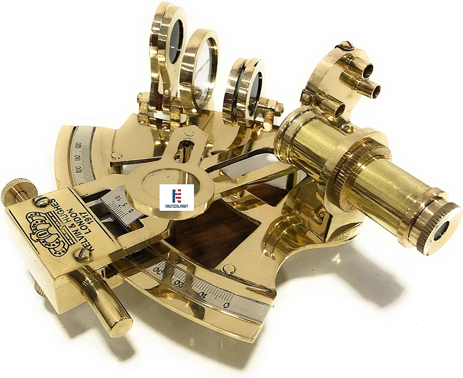 Primary image for NauticalMart Titanic Memorabilia Brass 5" Sextant-White Star Line-Solid Brass Se