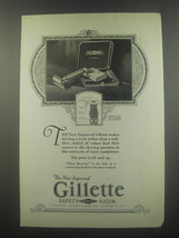 1923 Gillette Safety Razor Ad - makes shaving a treat rather than a task - £14.78 GBP