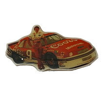Bill Elliott Coors Beer #9 Racing Team Ford Thunderbird Race Car Lapel Pin - £11.92 GBP