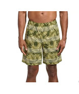 Kirkland Signature Men&#39;s Size Large Olive Comfort Waistband &amp; Liner Swim... - $10.79