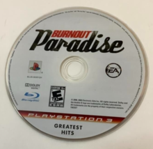 Burnout Paradise Greatest Hit Sony Playstation 3 PS3 2008 Video Game DISC ONLY - £9.80 GBP