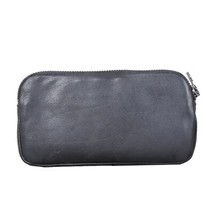 New Fashion Men&#39;s Wallet Cow Leather  Male Clutch Bag Casual Zipper Phone Purses - £41.98 GBP