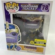 Thanos 78 Guardians Of The Galaxy Pop Vinyl Funko Unopened Box Glows In ... - $8.91