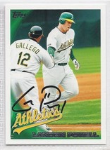 Landon Powell Signed Autographed 2010 Topps Card - £7.64 GBP