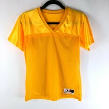 Augusta Womens Jersey Top V Neck Short Sleeve Athletic Yellow Size M - £7.66 GBP