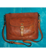 Patricia Nash BEAUMONT Tooled Flap Saddle Brown Cross Body Bag-BOHO-HIPI... - $44.00