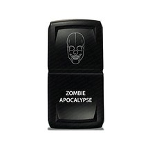 CH4X4 Rocker Switch V2 Zombie Apocalypse Symbol 5 - Green Led - £12.52 GBP