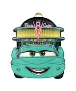 Loungefly Pixar Cars FLO V8 Cafe Mini Backpack Glow-in-the-Dark Exclusive - £119.54 GBP