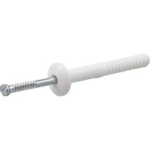 Hillman Fastener 370567 Trs Nylon Anchor, 1/4X2, Silver/White - $35.60