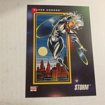 1992 Marvel X-Men Storm Super-Heroes Comics Trading Card - £2.27 GBP