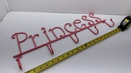 Pink Princess Wall Hook Hat Coat Towel Rack Holder Large - $362.91 MXN