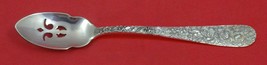Rose by Stieff Sterling Silver Olive Spoon Pierced 5 3/4&quot; Custom Made - £46.68 GBP