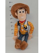 Disney Toy Story Sheriff Woody 12&quot; plush toy RARE HTF - $15.69