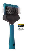 Master Grooming Tools FIRM DOUBLE WIDE FLEXIBLE FLEX SLICKER BRUSH Mat R... - $34.82