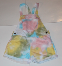 Levi&#39;s Tie-Dye Shortalls Girls Size 12 Reg Brand New - £30.37 GBP