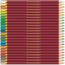 Spectrum Noir Colourblend Colored Pencils Sets of 24 Blendable Artist Colors Nat - £57.38 GBP