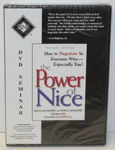 The Power Of Nice: How To Negotiate - Dvd Seminar - Shapiro - Jankowski - New - £19.33 GBP