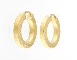 4mm Women&#39;s Earrings 18kt Yellow Gold 309019 - £282.30 GBP