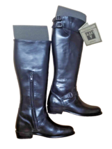 Frye Women&#39;s Dorado Buckle Riding Boots Knee High Leather Size 5.5 New W... - £93.69 GBP