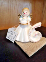 Vintage Joseph Originals Birthday Girls Angel 6 Years Old Figurine With Tags - £15.42 GBP