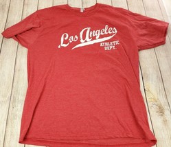 Freestyled T-Shirt Los Angeles Athletic Dept. Red Size XL - $9.95